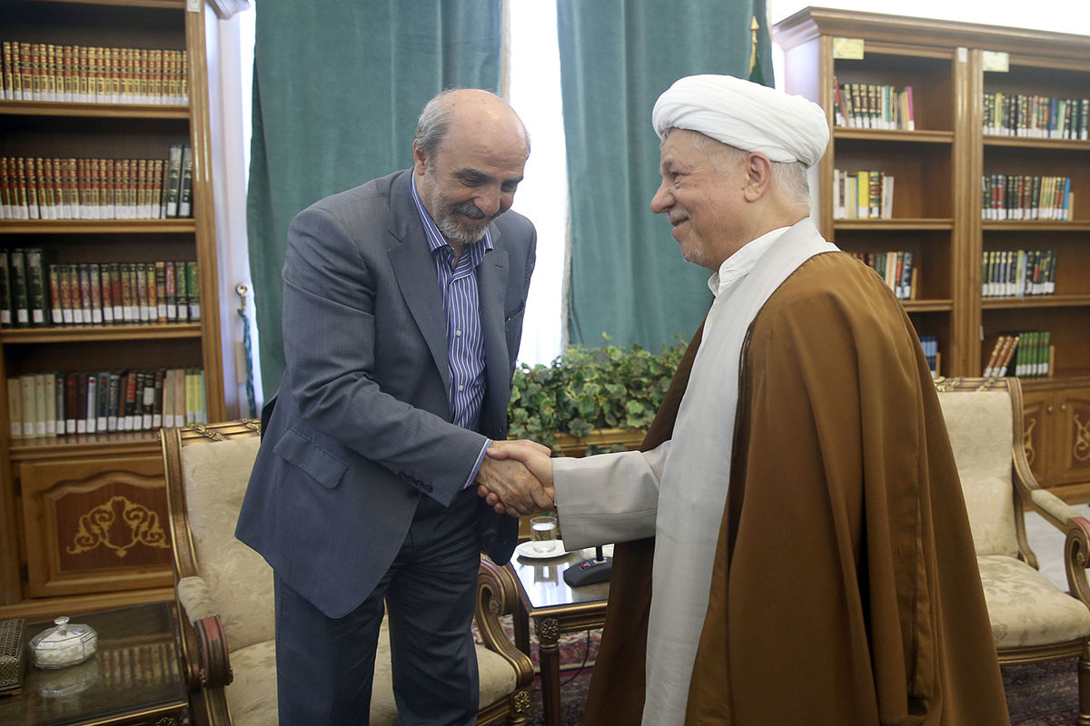 دیدار نوروزی دکتر گودرزی با آیت اله هاشمی