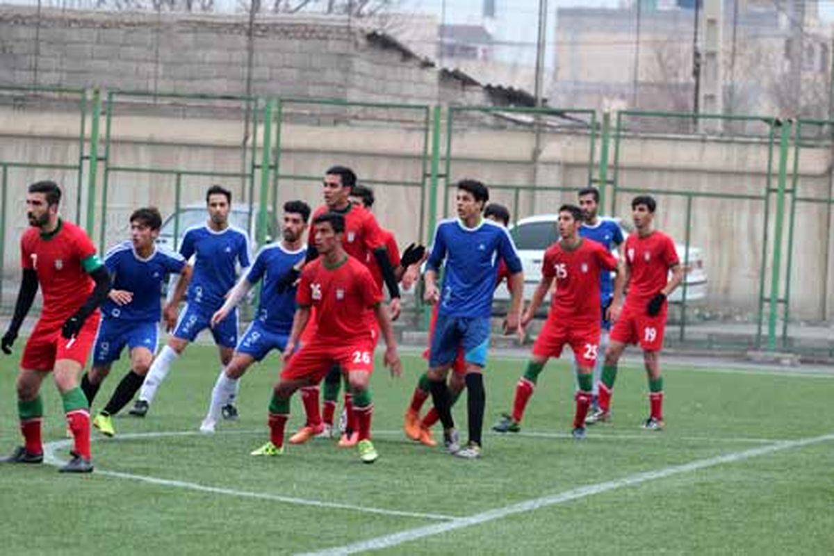 تیم ملی فوتبال جوانان مقابل منتخب شهرستان شهریار قرار گرفت