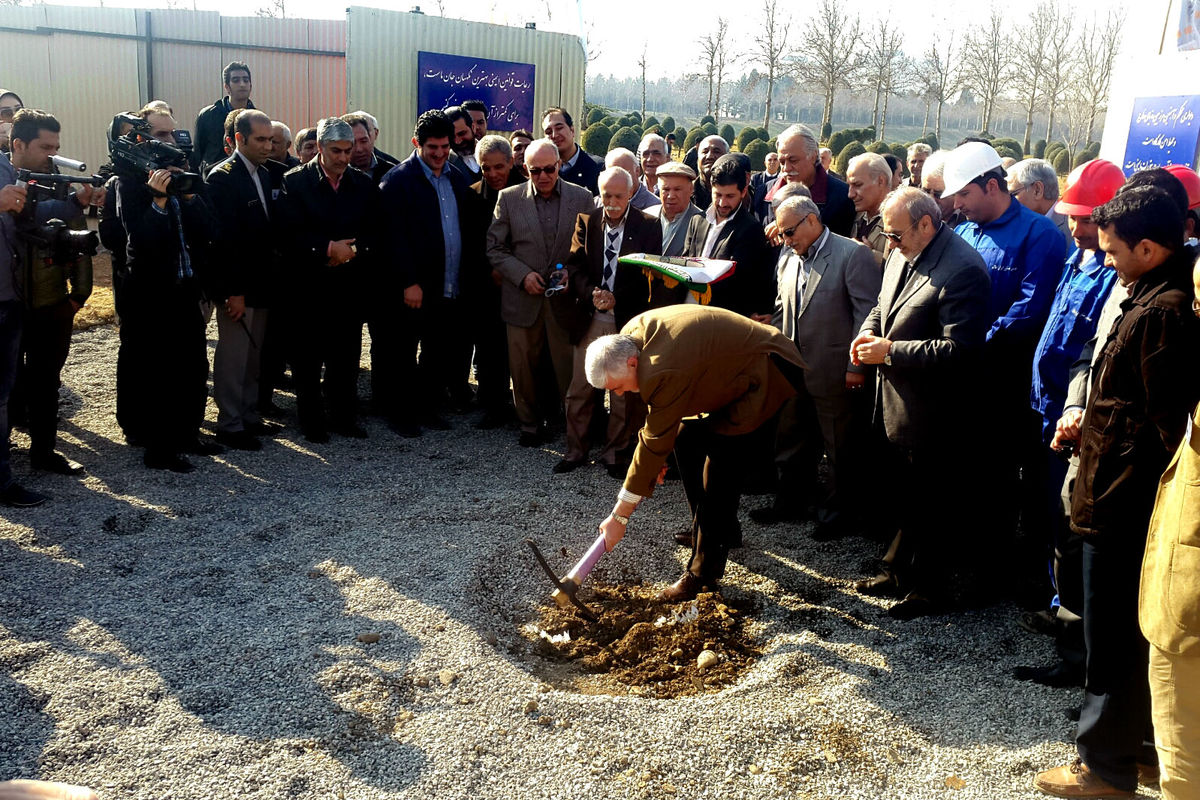 کلنگ آکادمی ملی کشتی ایران به زمین زده شد