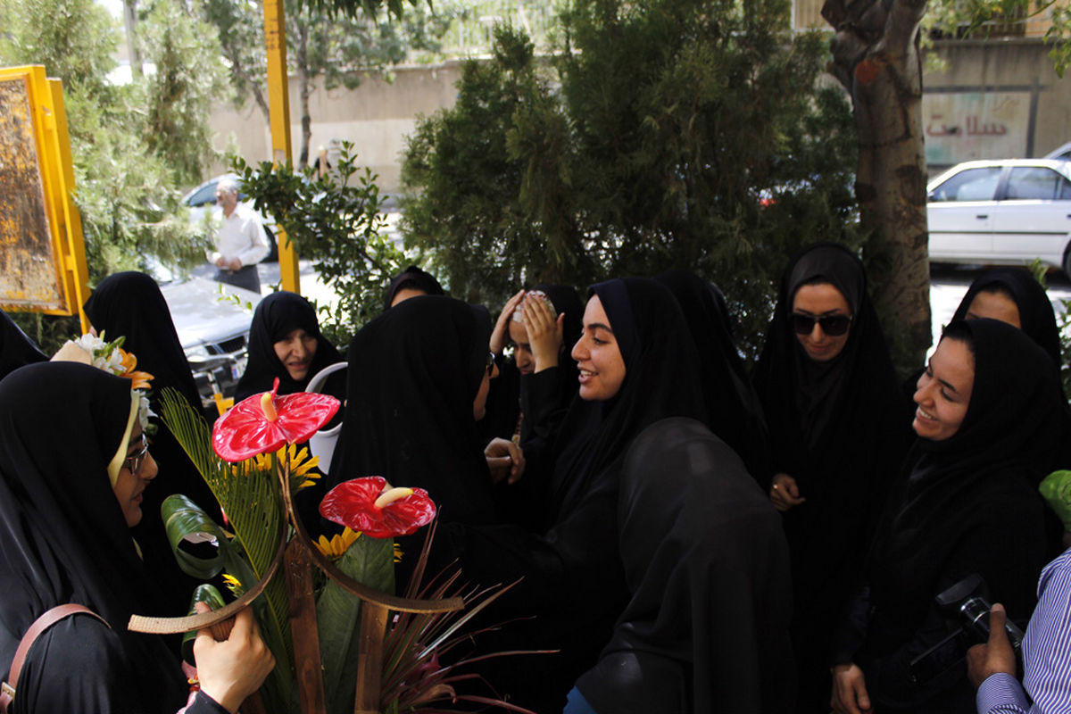 « مه لقا جامه بزرگ» در میان استقبال جامعه ورزش استان وارد همدان شد