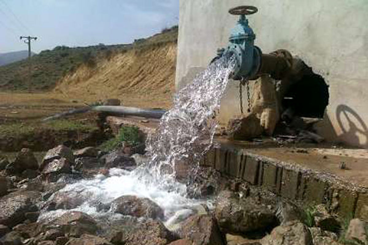 طرح آب‌رسانی مجتمع تیفکان_فورخورج(روستای سیاهو) به بهره‌برداری رسید