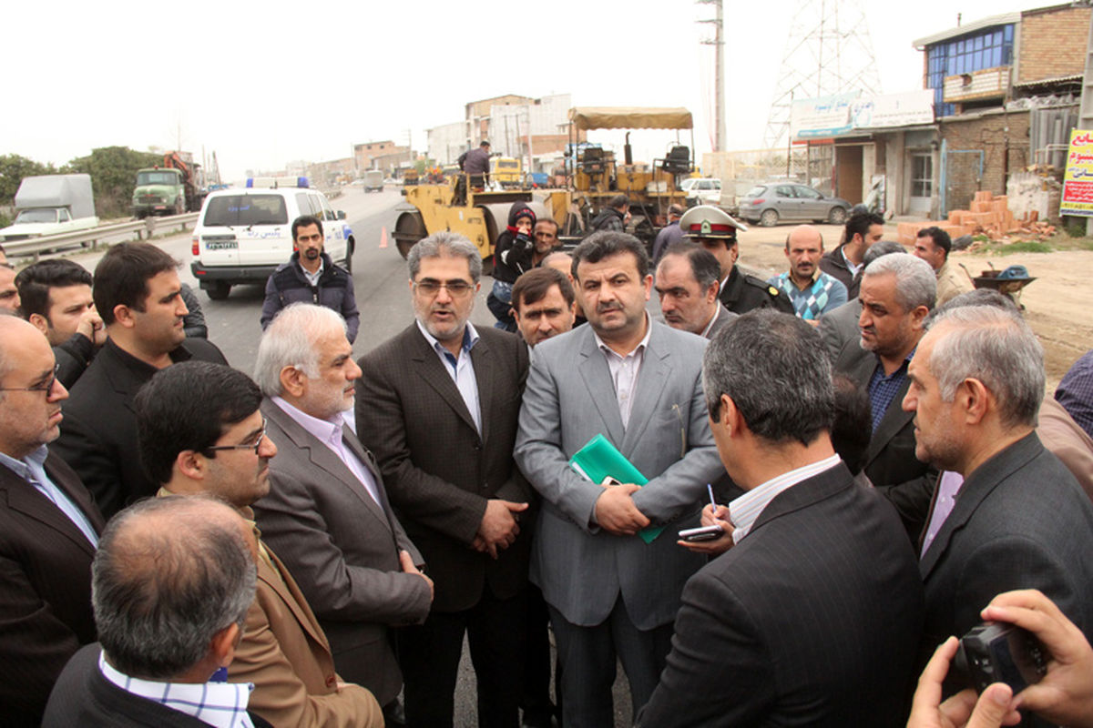 فاز نهایی کمربندی شمالی ساری قبل از نوروز بازگشایی می شود