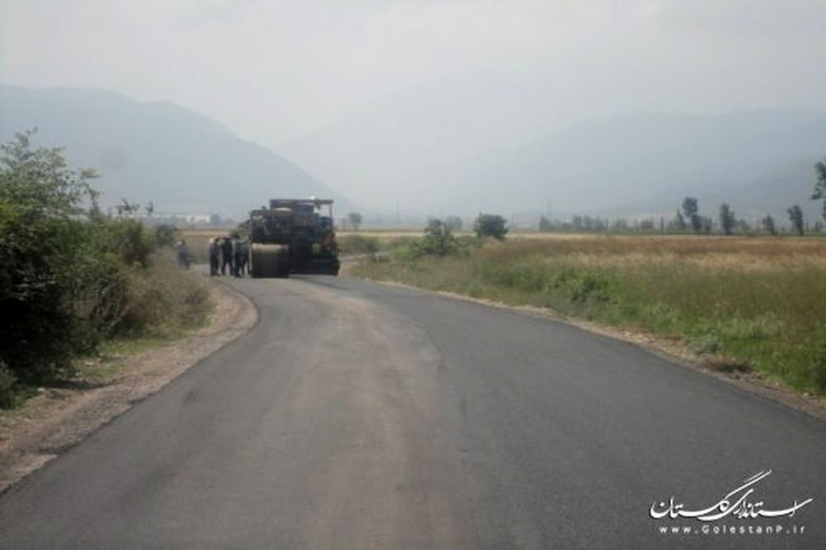 محور روستایی فاضل آباد – قره بلاغ در علی آباد کتول آسفالت شد