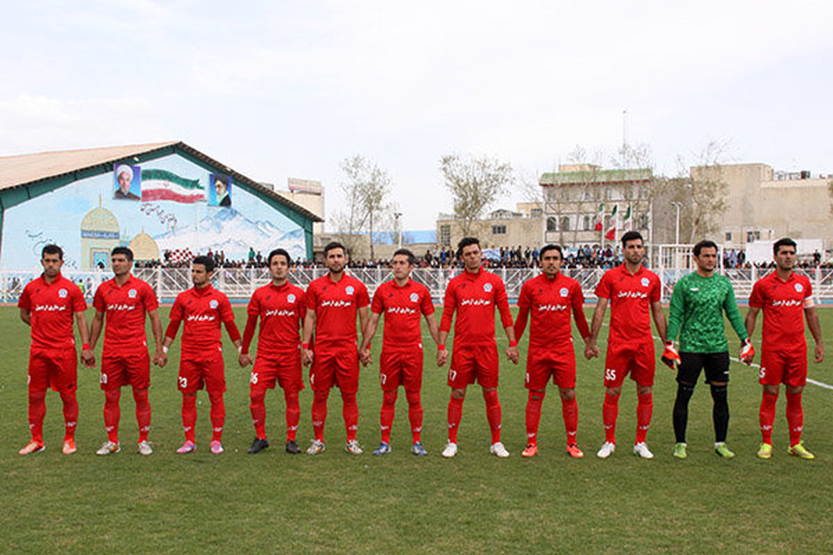 رونمایی از مردان فوتبال شهرداری اردبیل در همدان