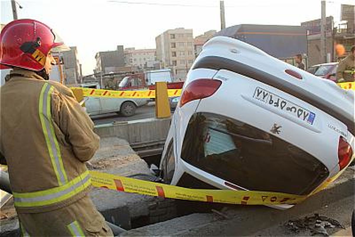 افزایش واژگونی خودروها، مرگ ۳۷۰ نفر و افزایش تصادفات جرحی در شهریور امسال