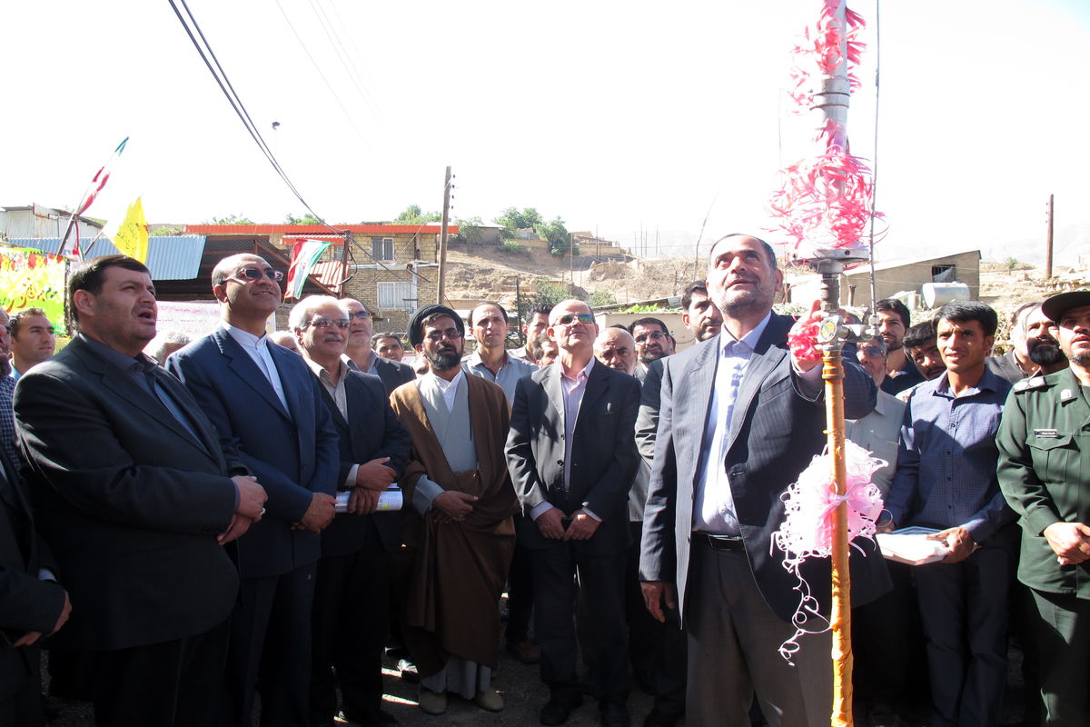 طرح گازرسانی به ۵ روستای شهرستان آوج  به بهره برداری رسید