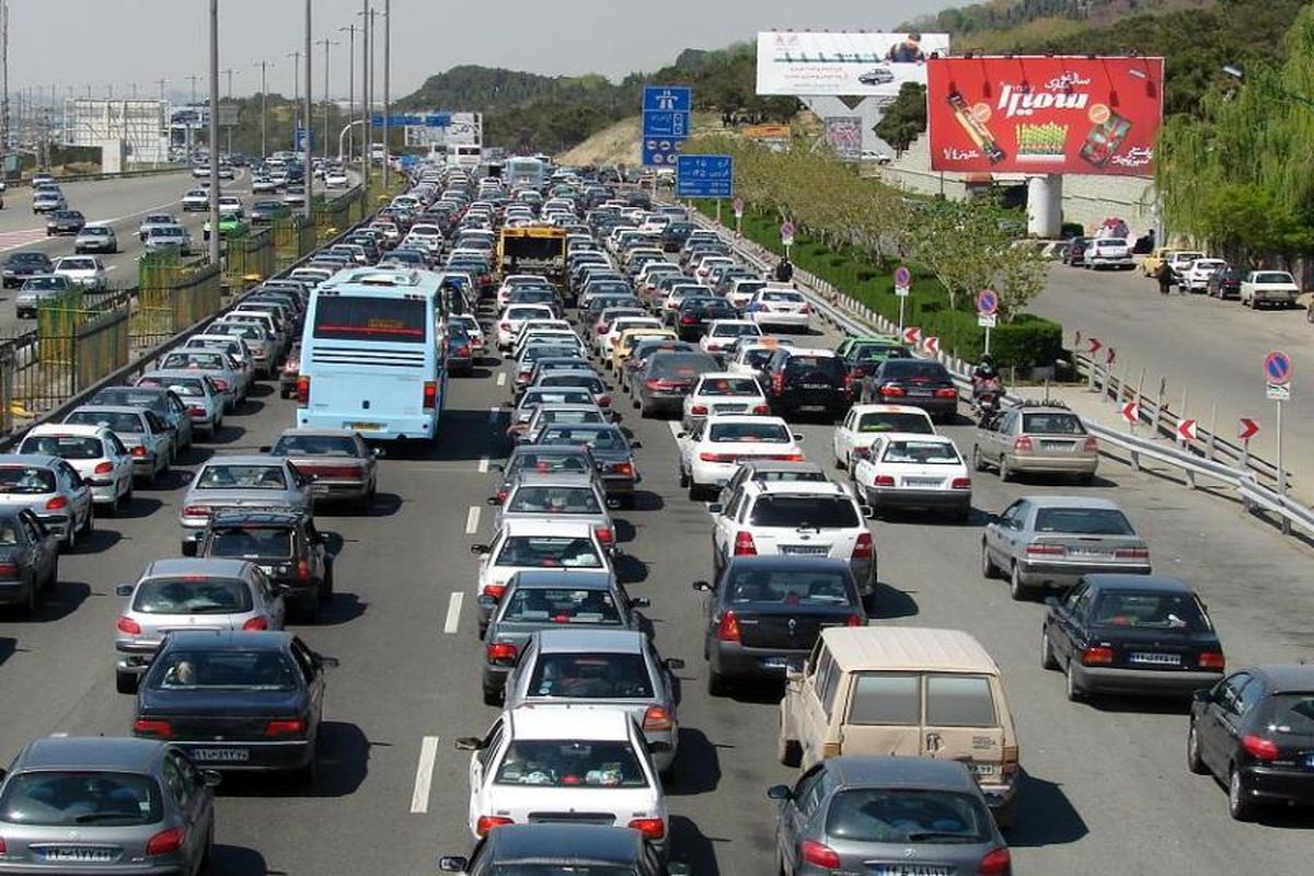 تصادف زنجیره ای در آزاد راه قزوین ـ تهران