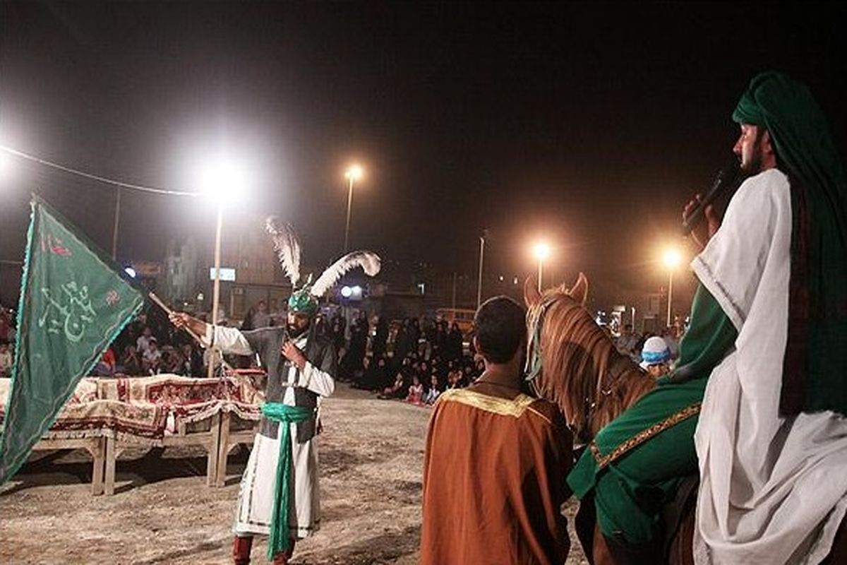 واقعه بزرگ غدیر خم در روستای ده زیار کرمان بازسازی می شود