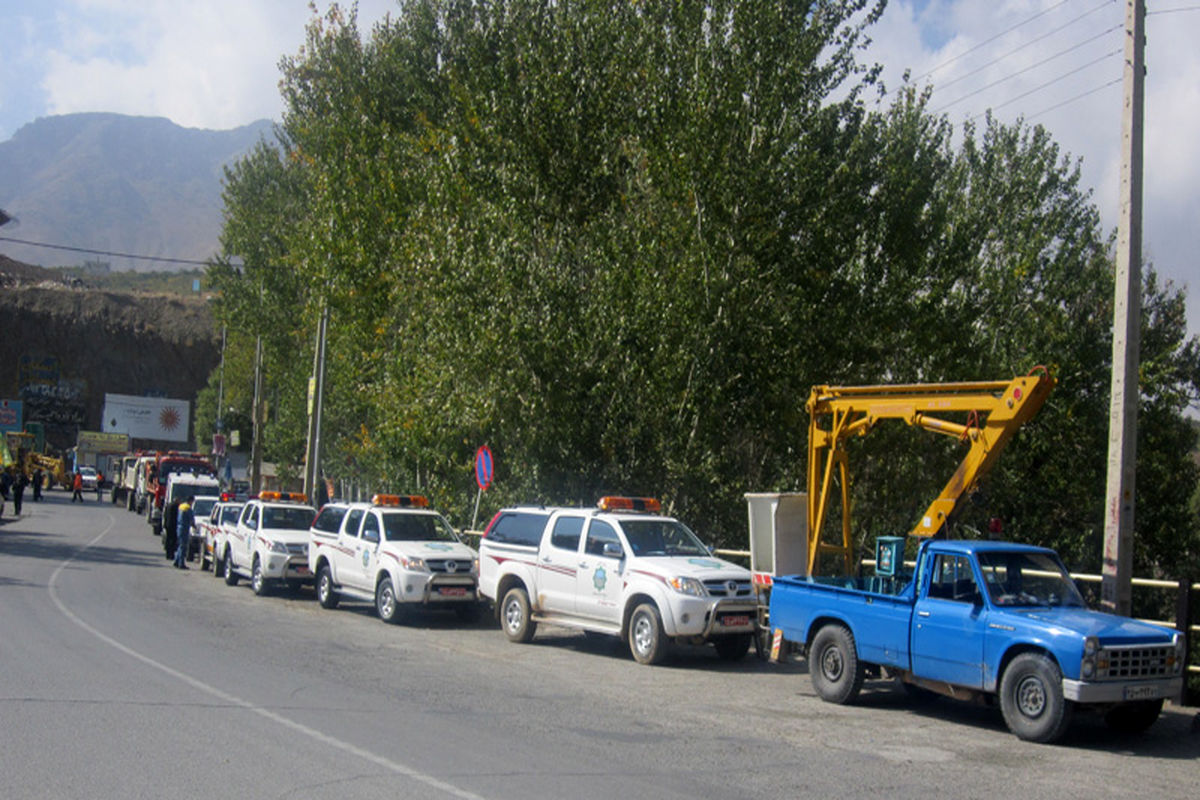 اجرای مانور لحظه صفر در شهرستان سامان