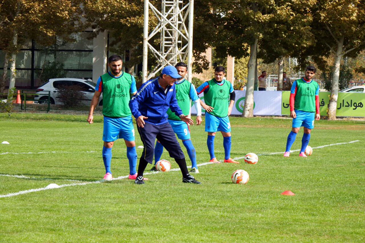 پیگیری تمرینات شاگردان کی‌روش برای دیدار با ترکمنستان