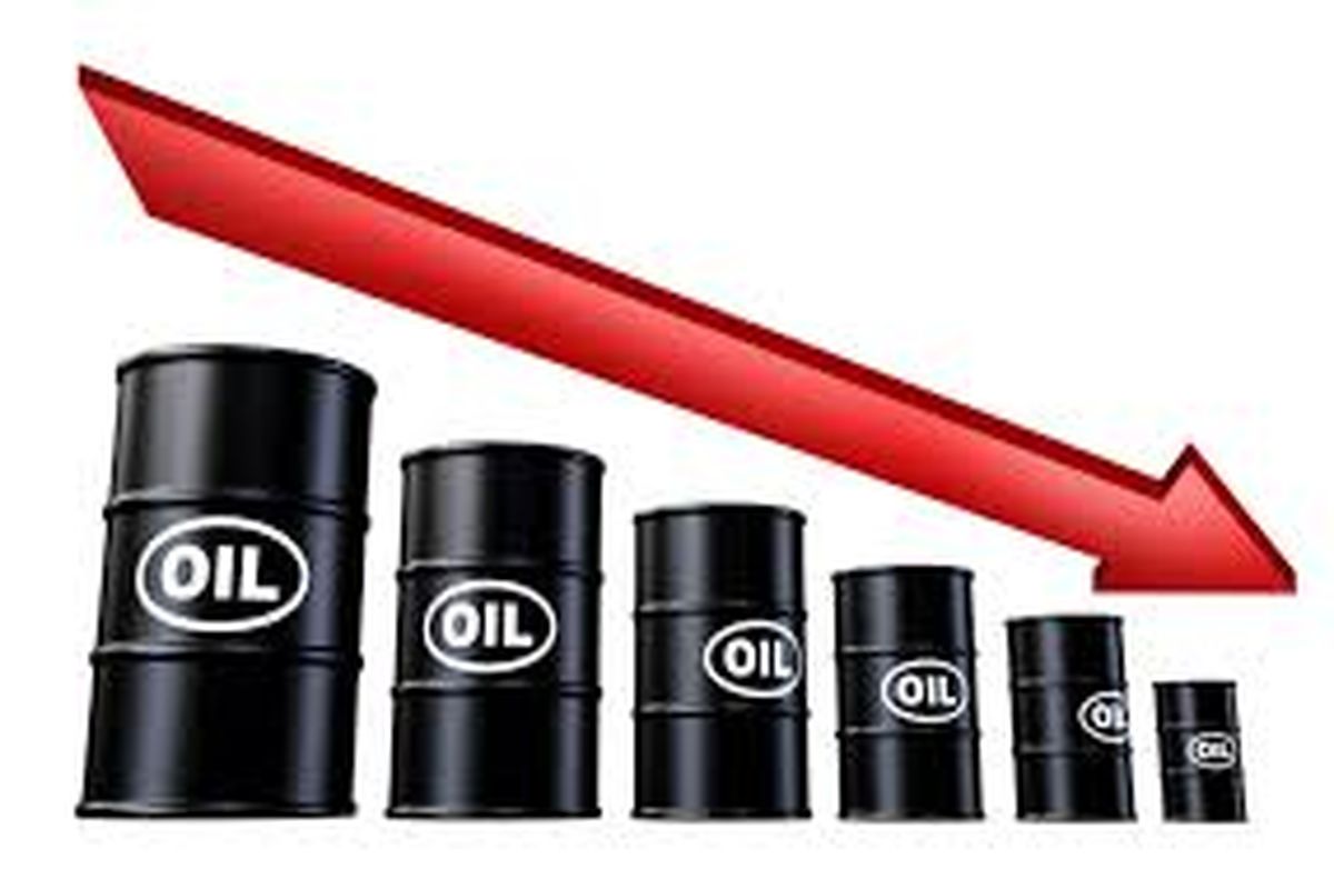 سقوط بهای نفت به زیر ۴۰ دلار