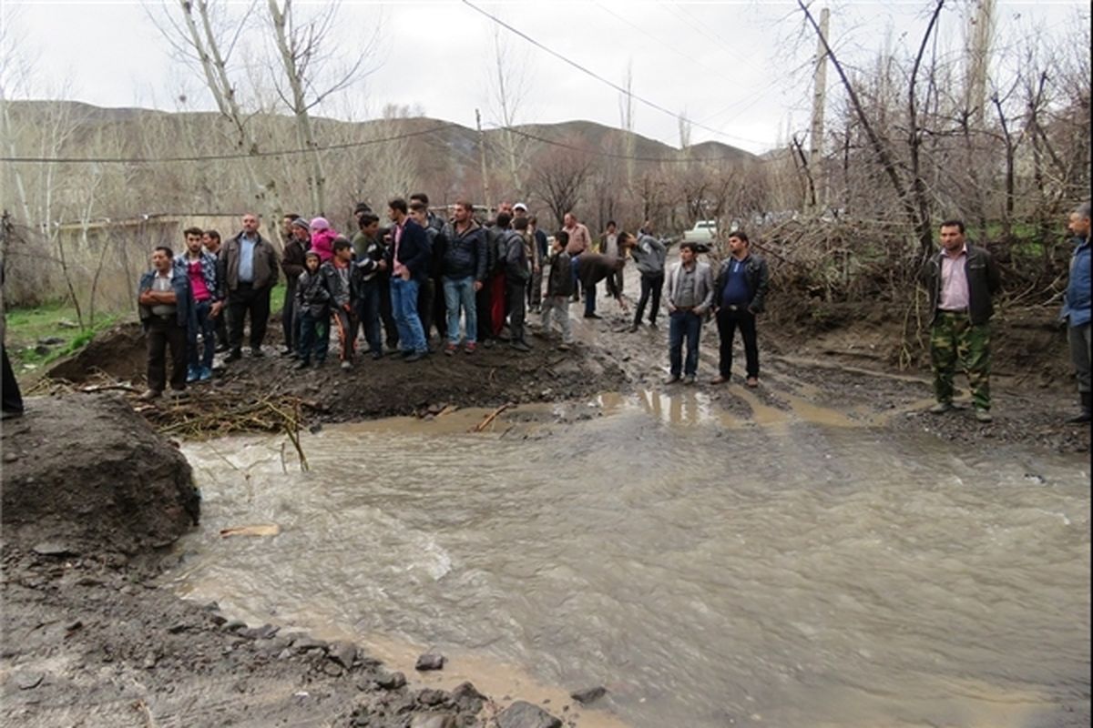 از تخریب پل روستای مصطفالوی بخش مرکزی خلخال خبر داد