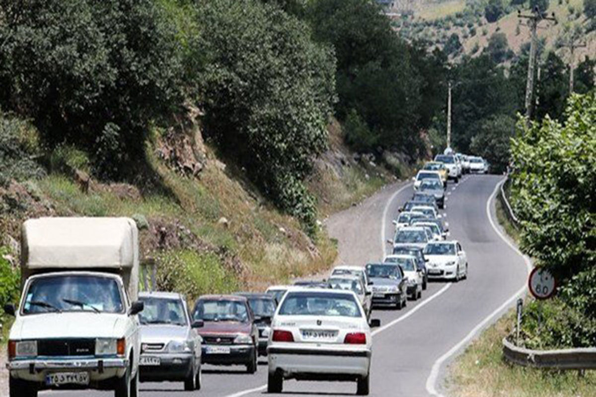 بازگشایی محور کرج - چالوس