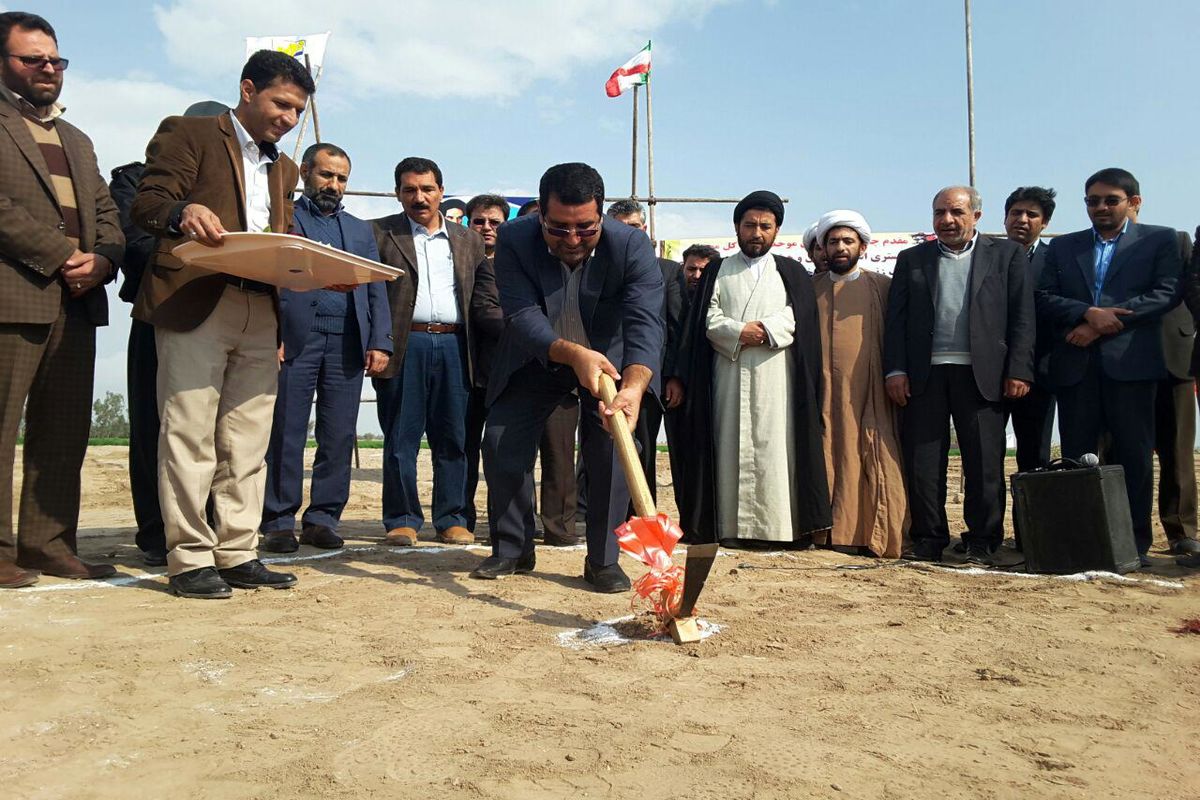 کلنگ احداث ساختمان جدید دادگستری رودبار جنوب زده شد