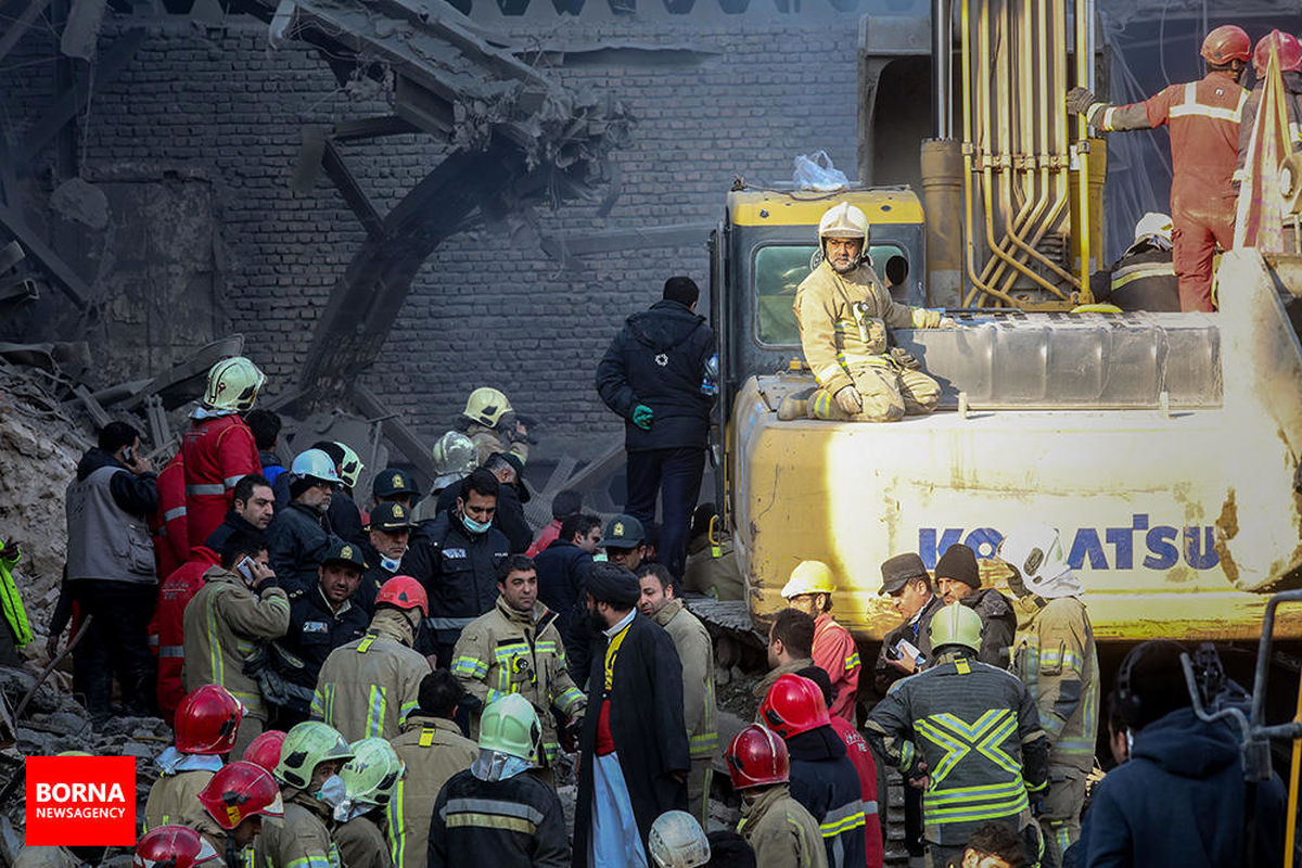 آخرین آمار مصدومان حادثه پلاسکو