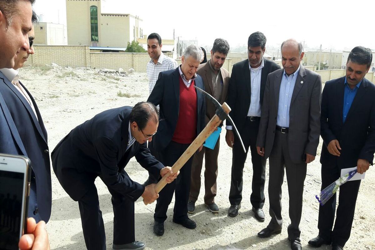 کلنگ احداث کارگاه عملی مکانیک موتورهای دریایی در هنرستان علوم وفنون دریایی ناحیه یک زده شد