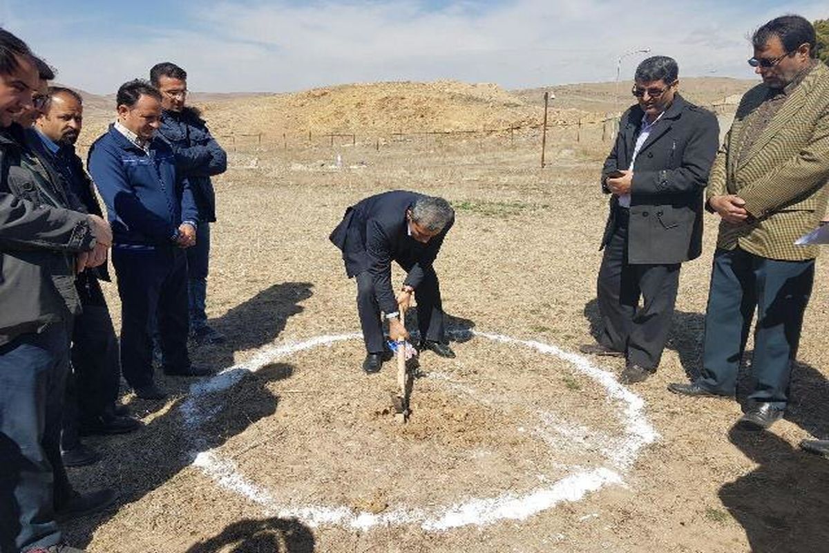 کلنگ سالن ورزشی اردوگاه شهیدبابایی به زمین زده شد