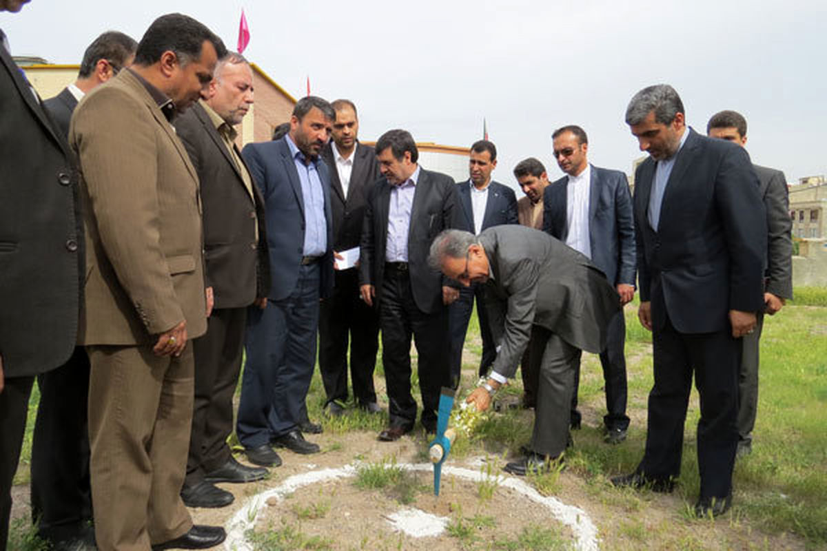 مدرسه انرژی اتمی در قزوین کلنگ زنی شد