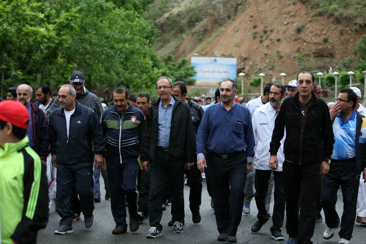 همایش ورزش همگانی بمناسبت هفته جوانان