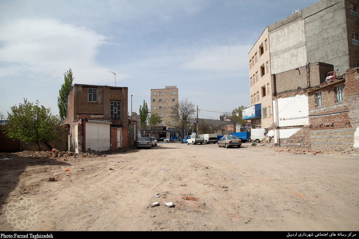 بازگشایی خیابان ۲۰ متری رسالت اردبیل