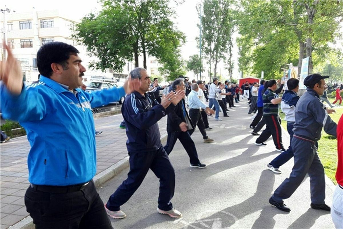 بمناسبت گرامیداشت روز جهانی محیط زیست و با حضور استاندار اردبیل همایش ورزش صبحگاهی برگزار شد