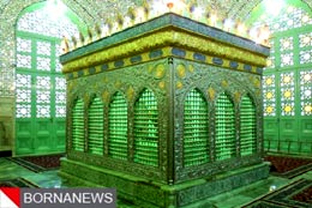 غبارروبی آستان امامزاده موسی مبرقع(ع) با حضور آیت‌الله صافی گلپایگانی