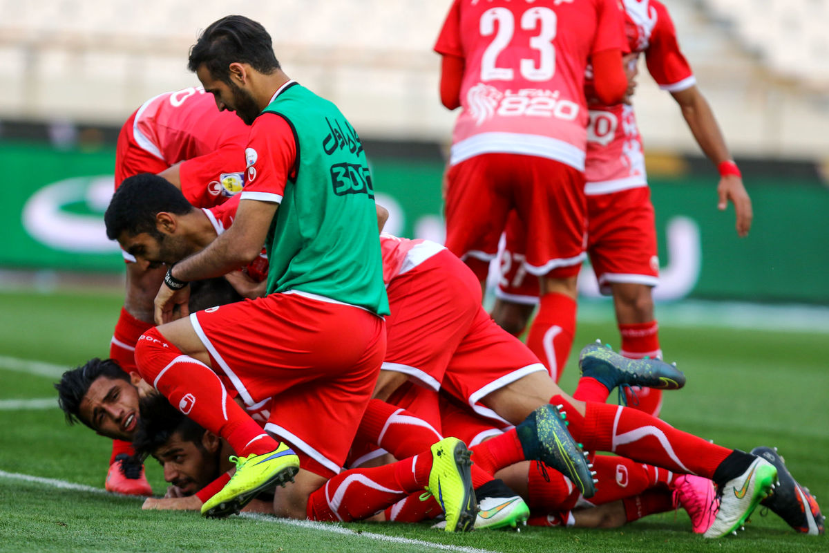 ستاره پرسپولیس روی سکو+عکس