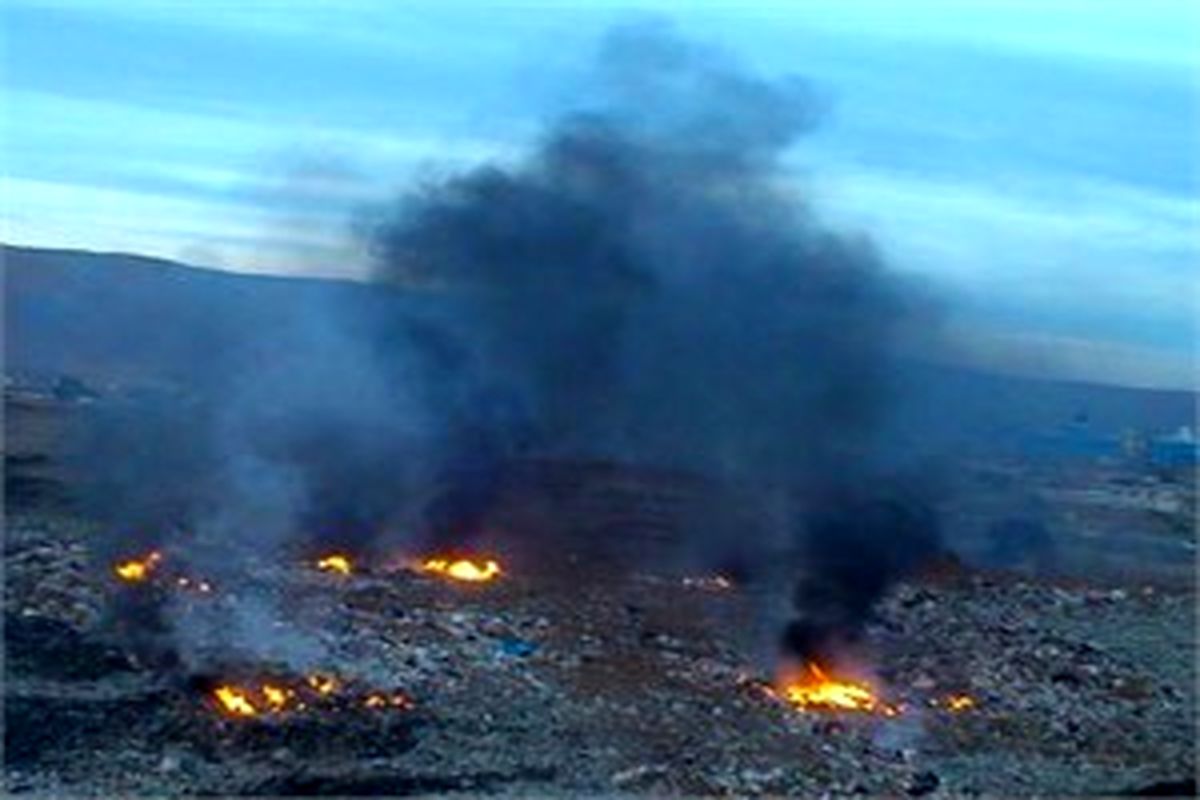 برسی زیست محیطی وضعیت نامطلوب سایت زباله پیرانشهر