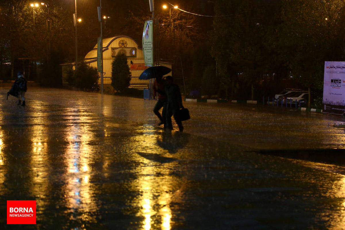 باران شدید حادثه آفرید