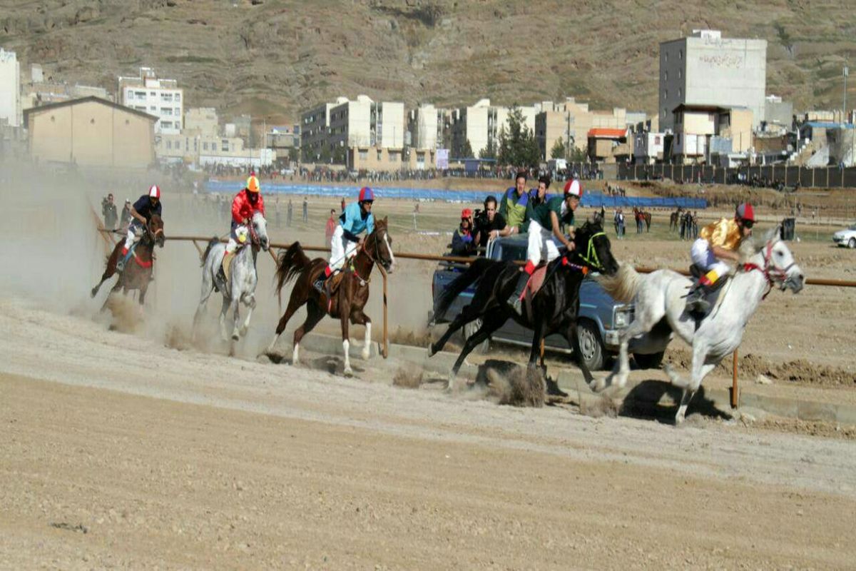 نتایج مسابقات اسبدوانی کورس بهاره کشور در یزد