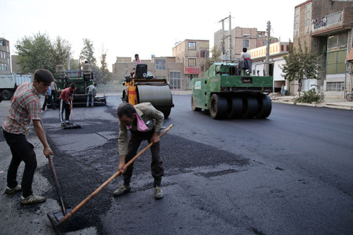 آسفالت معابر اردبیل بهسازی می‌شود