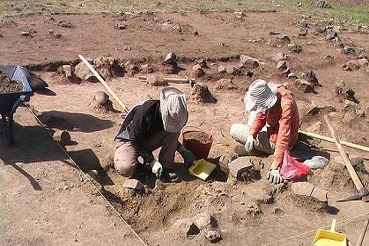 فصل اول عملیات مرمت قلعه ساسانی پوسکان کازرون به اتمام رسید