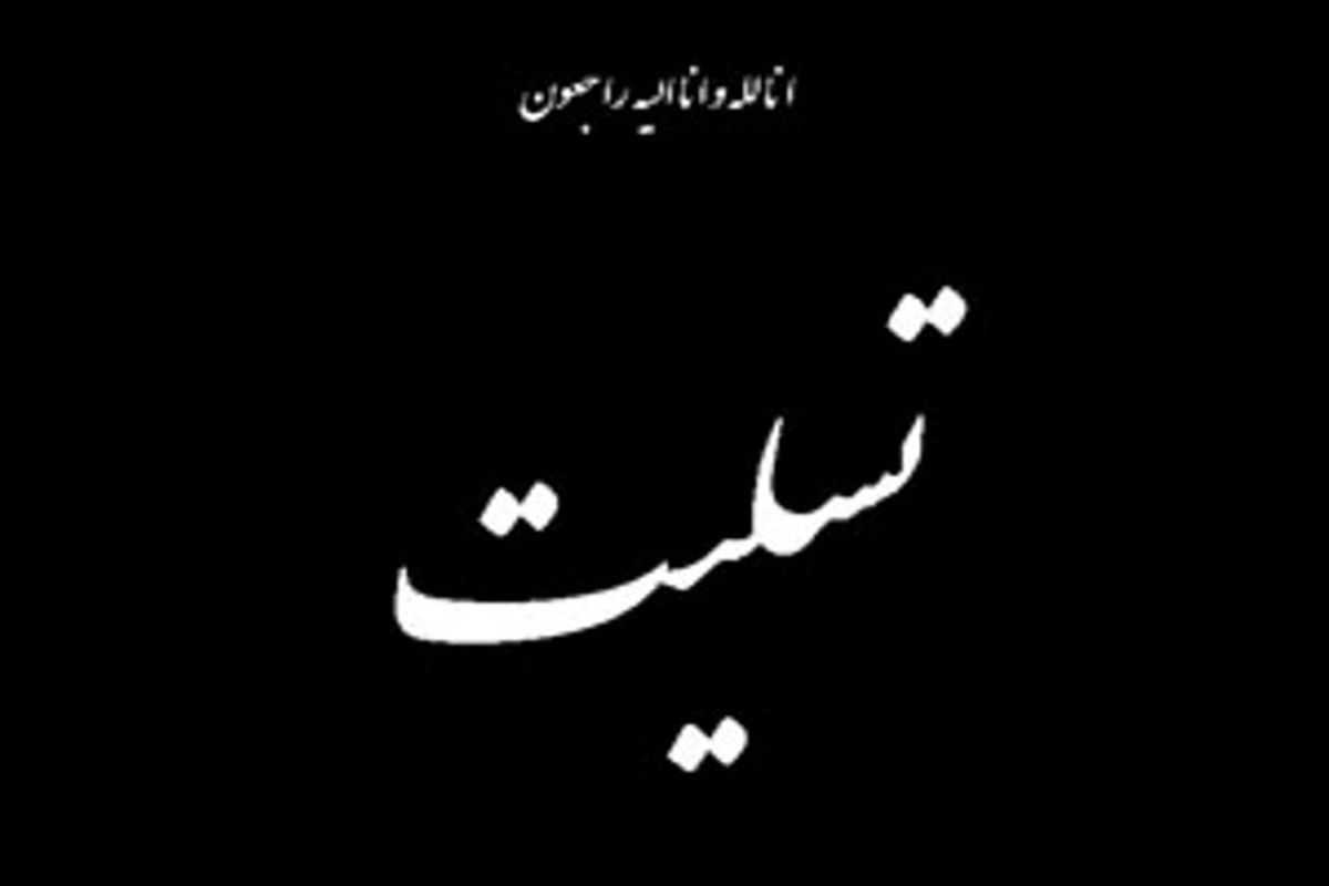 پیام تسلیت مدیر کل کتابخانه‌های عمومی استان هرمزگان به عضو انجمن کتابخانه‌های عمومی استان