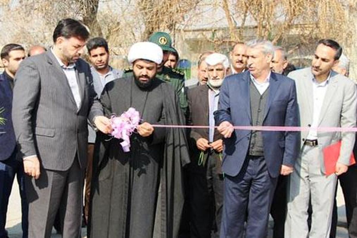 دو پروژه عمرانی روستای طارند شهرستان پیشوا  افتتاح شد