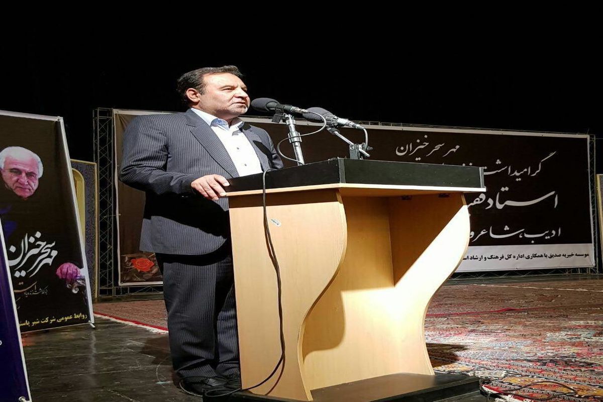 لرستان مولد فکر و فرهنگ است/لرستان می‌تواند امثال ایرج کاظمی را پرورش دهد و به ایران هدیه کند