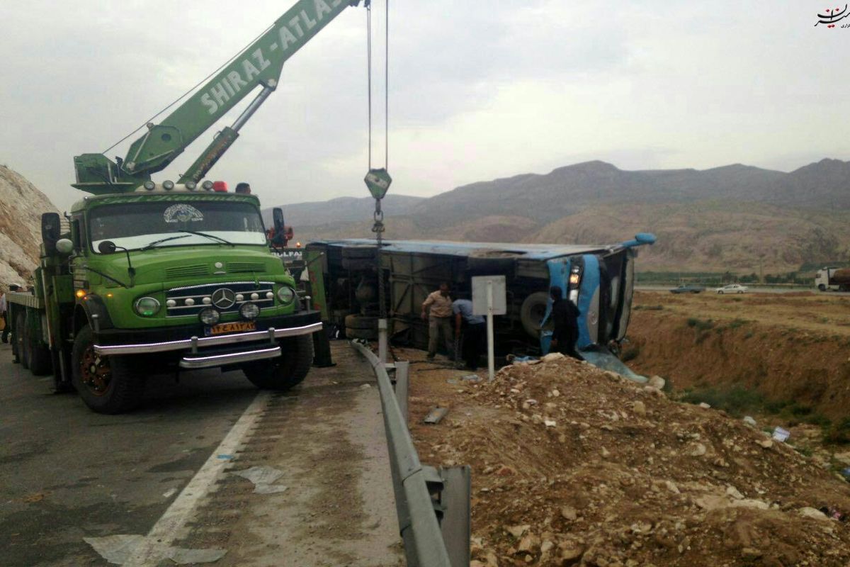 علت تصادف مینی بوس گردشگران آلمانی مشخص شد