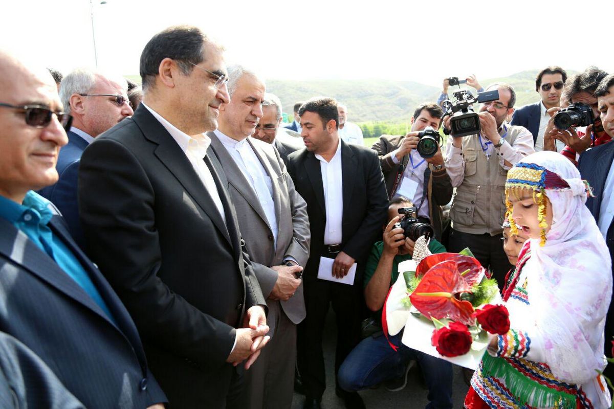 وزیر بهداشت ، درمان و آموزش پزشکی وارد خراسان شمالی شد