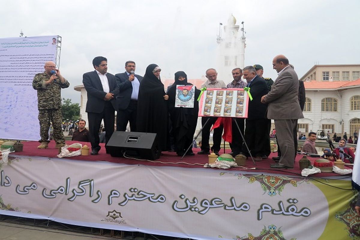 جشن مقاومت و پیروزی «حماسه سوم خرداد» در پیاده راه فرهنگی رشت برگزار شد