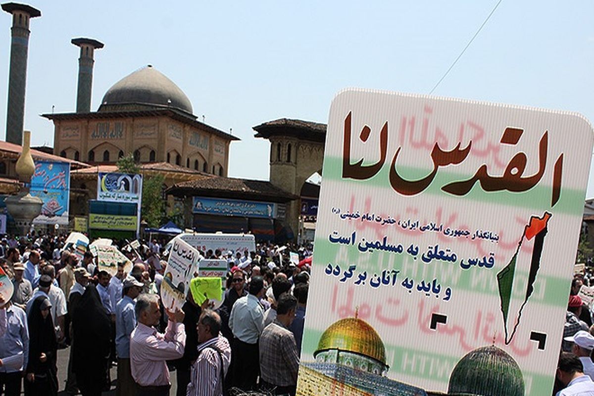 مسیرهای راهپیمایی روز قدس در رشت