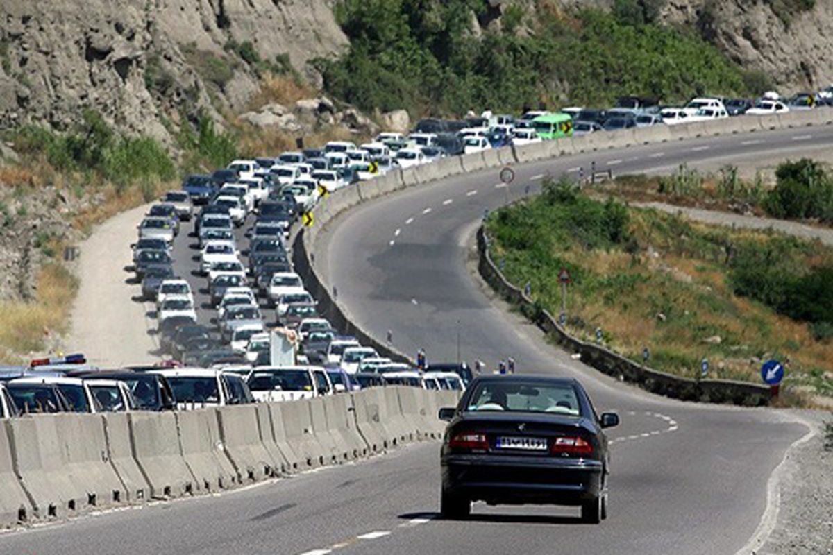 ترافیک در آزاد راه کرج- تهران