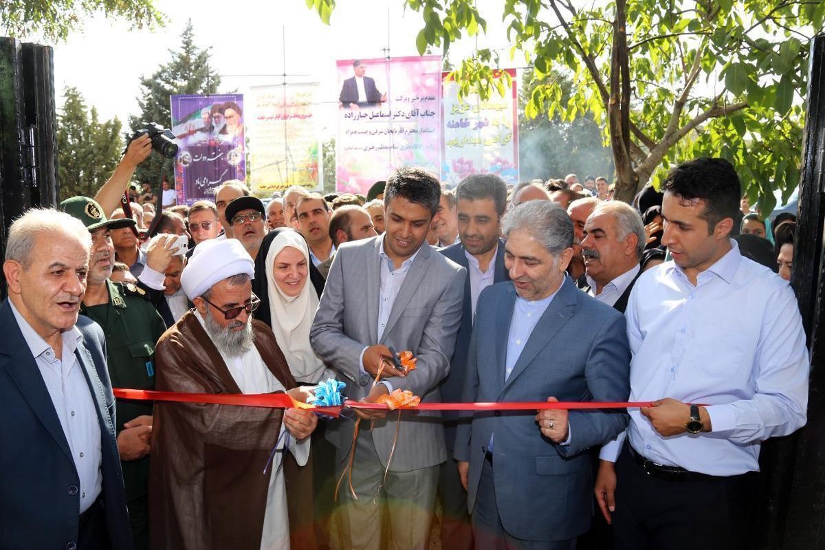 ۵ طرح عمرانی، خدماتی و آموزشی در شهرستان شبستر به بهره‌برداری رسید