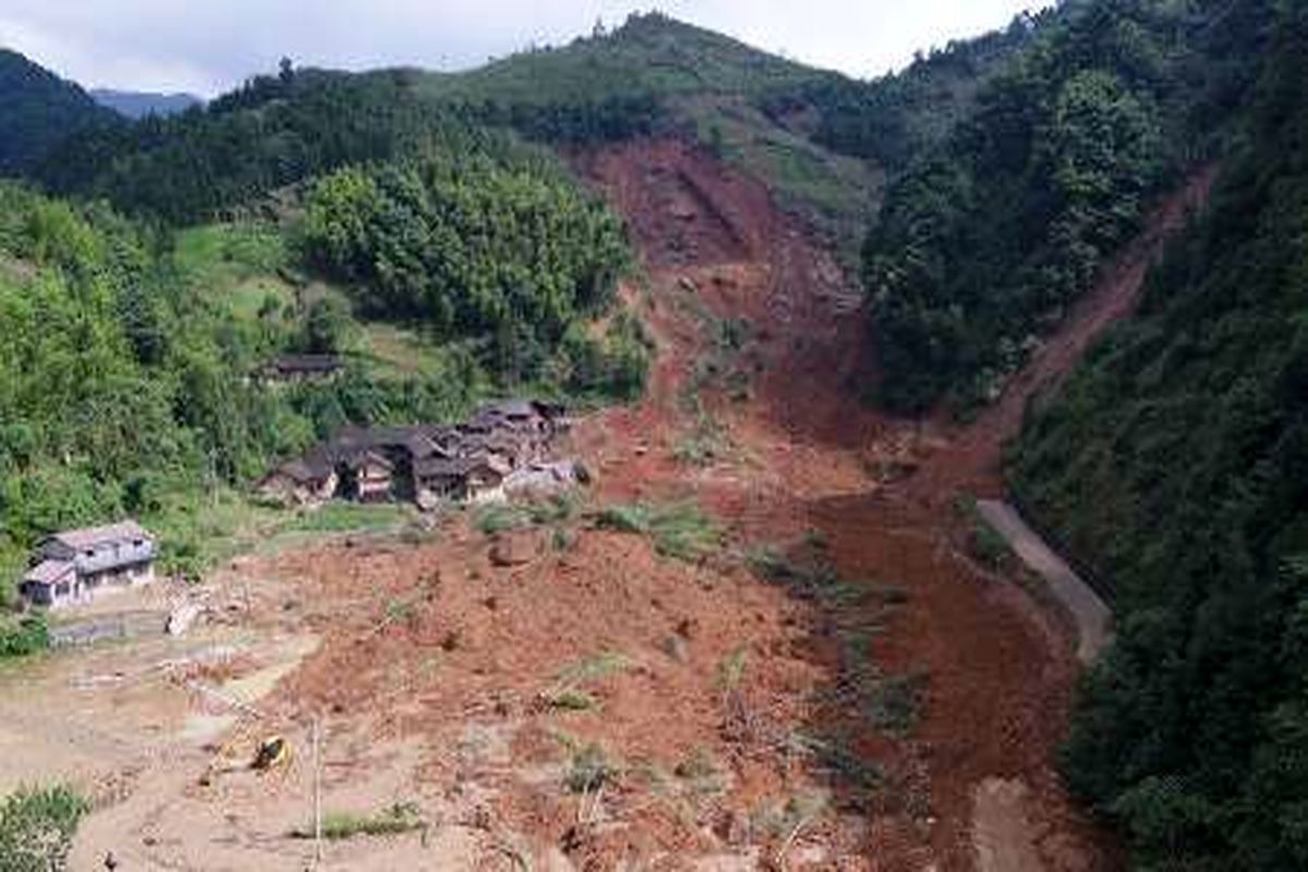 چهار روستای خراسان شمالی در معرض شدید رانش زمین