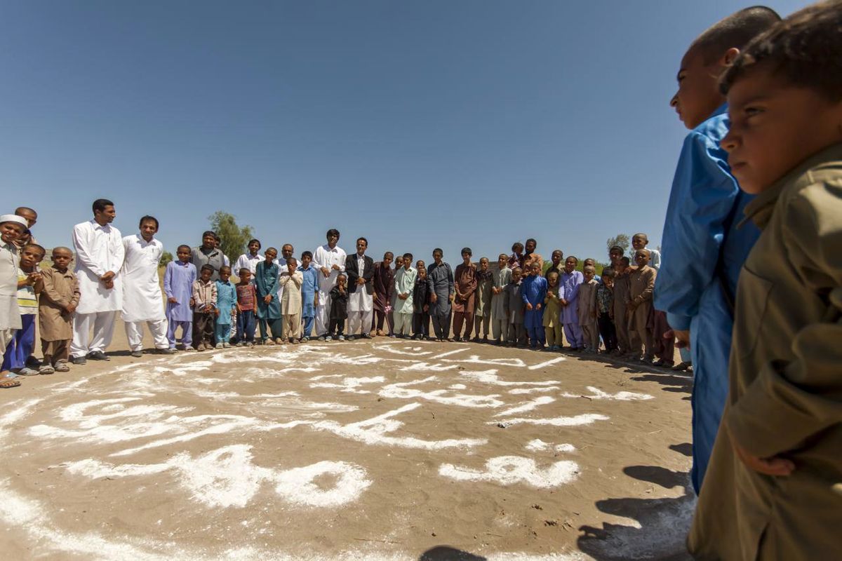 کلنگ زنی دو باب مدرسه در روستاهای محروم سیستان و بلوچستان