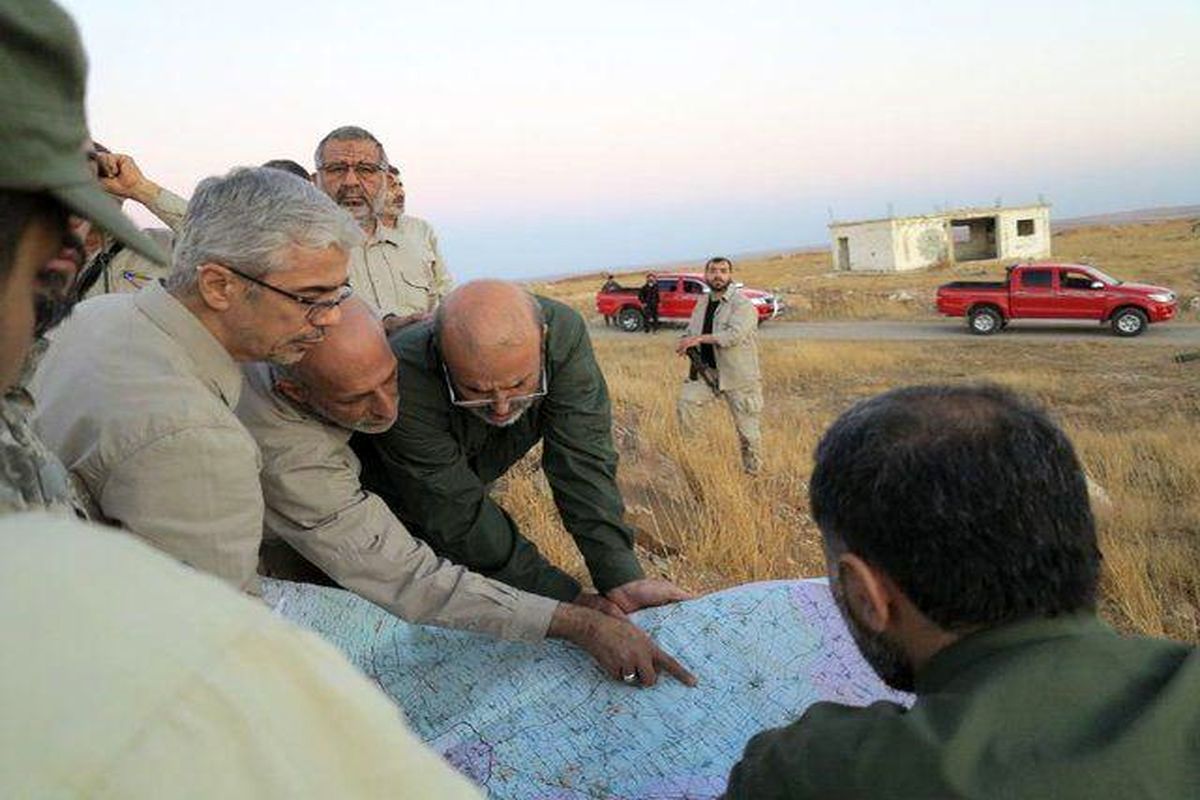 حضور سرلشکر باقری در حلب