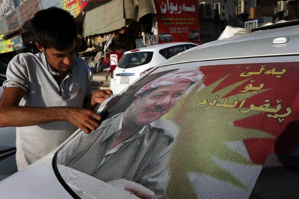 همه‌پرسی جدایی اقلیم کردستان عراق آغاز شد