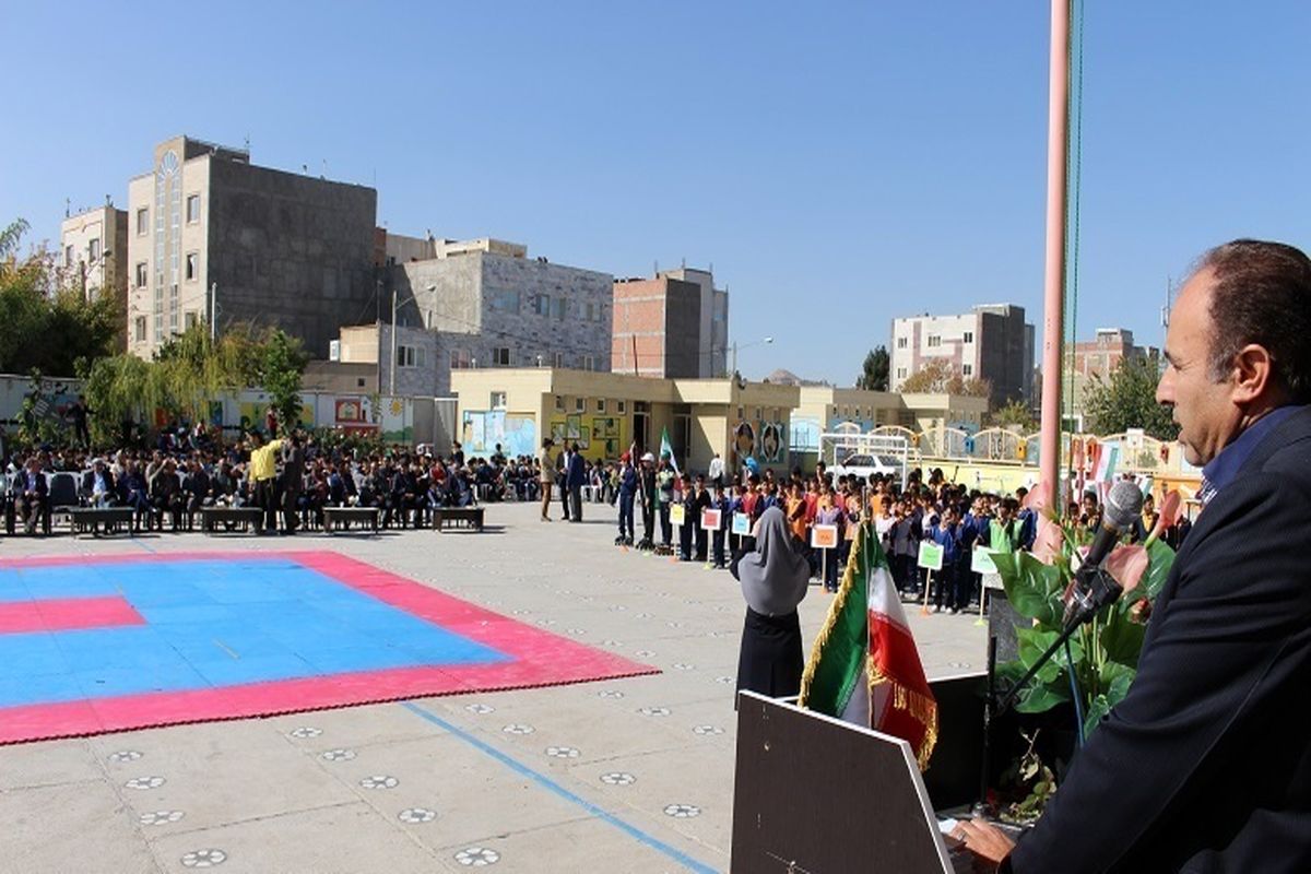 افتتاح المپیاد درون مدرسه ای در بجنورد