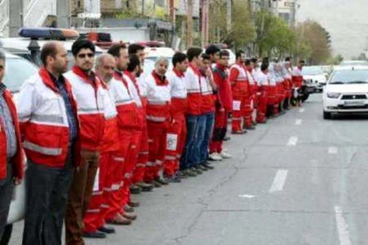 هلال احمر در جاده های البرز آماده خدمات می باشد