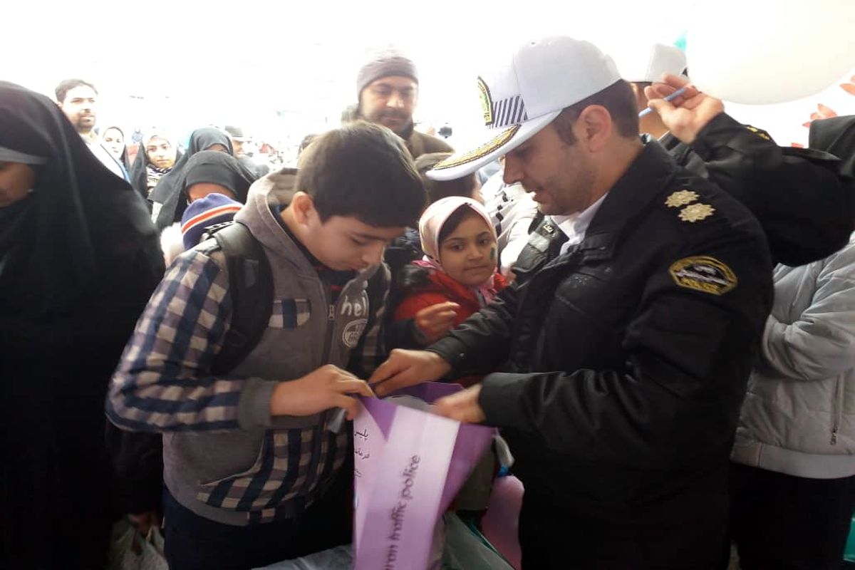 حضور سرهنگ جبارزاده  در جشن چهلمین سالگرد پیروزی انقلاب اسلامی