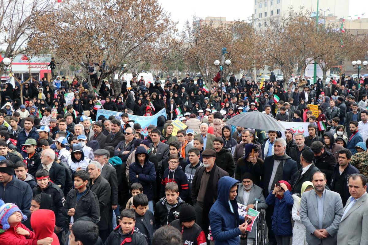 راهپیمایی  ۲۲ بهمن در نسیم شهر