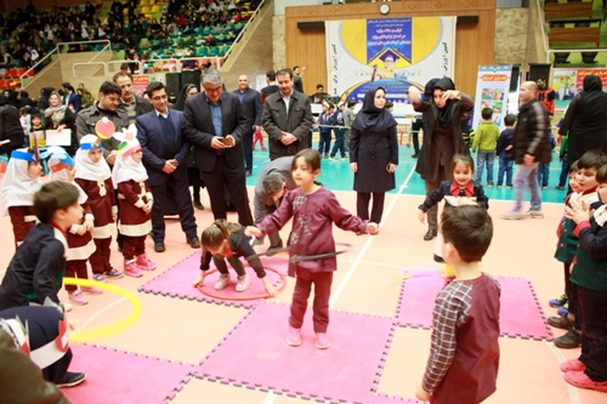 اولین جشنواره حرکت از نو کودکان شهرستان اردبیل